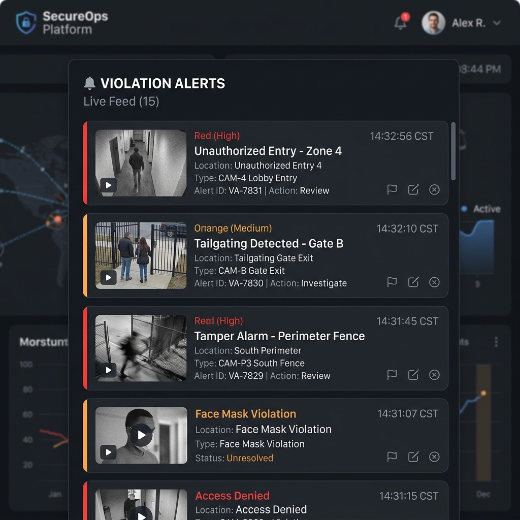 Notifikasi Pelanggaran Real-time